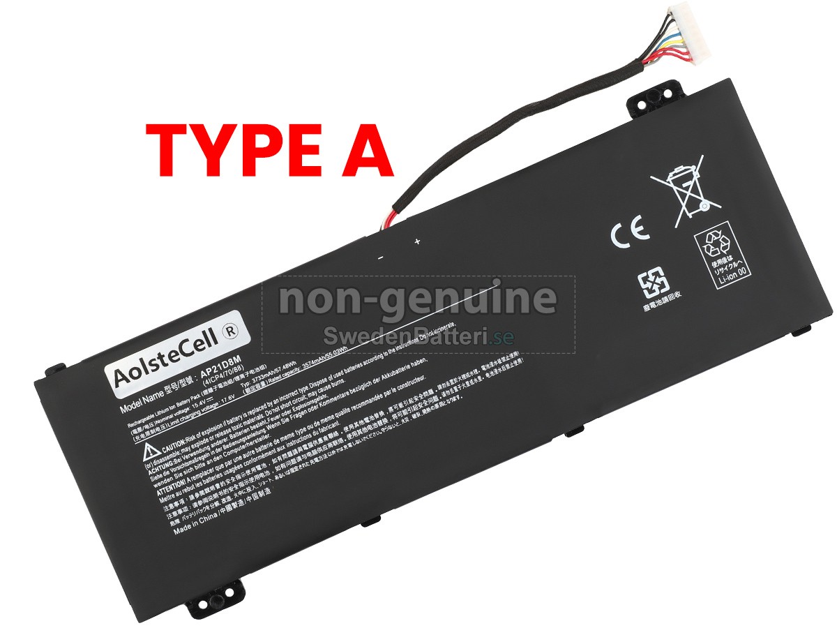 batteri till Acer AP21D8M