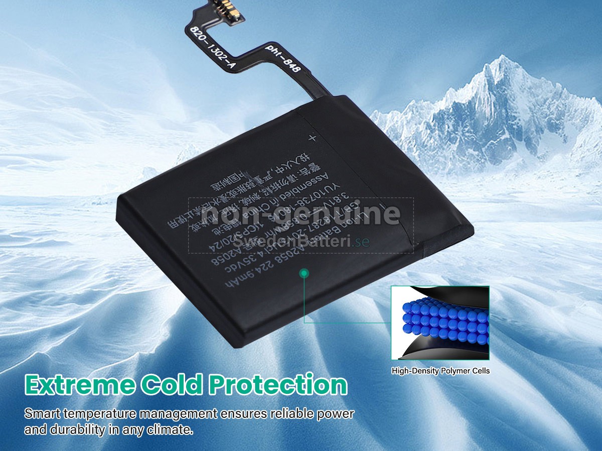 batteri till Apple WATCH Series 4 NIKE+ LTE 40MM