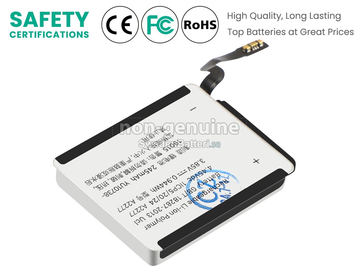 batteri till Apple MWXC2B/A