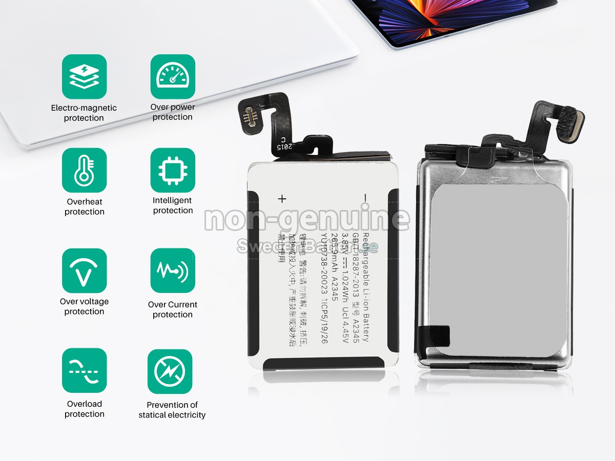 batteri till Apple WATCH Series 6 GPS 40MM