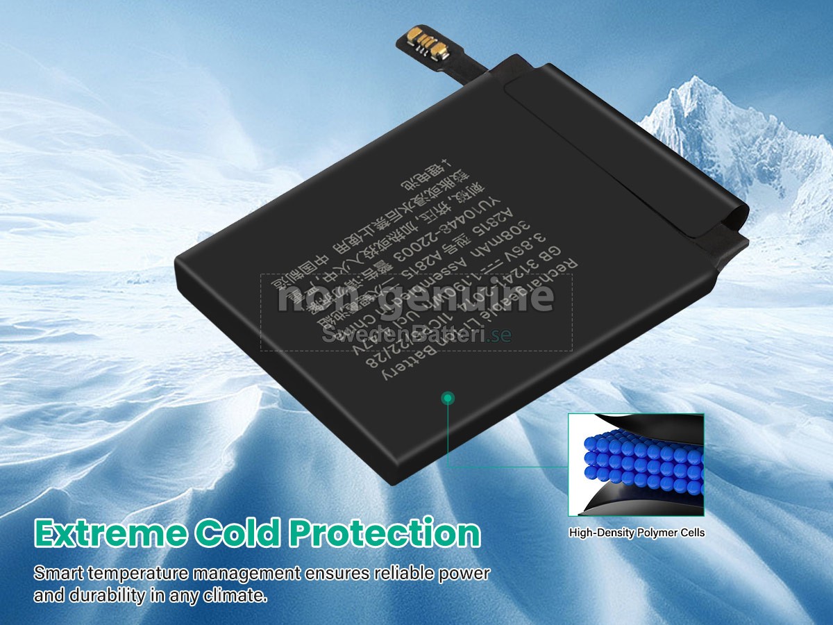 batteri till Apple WATCH 8 CELLULAR 45MM