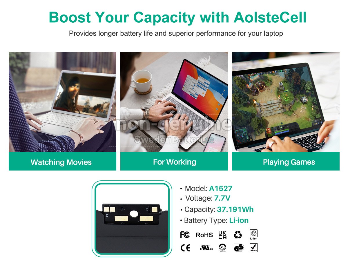 batteri till Apple MK4N2LL/A