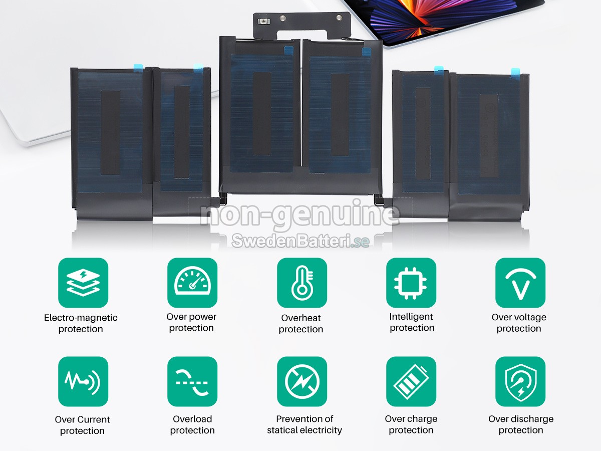 batteri till Apple MacBook Pro 13-inch Core I7 2.3 2020 4 TB 3