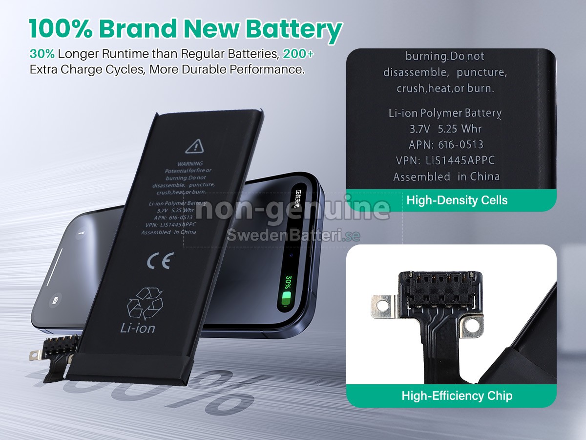 batteri till Apple MC610