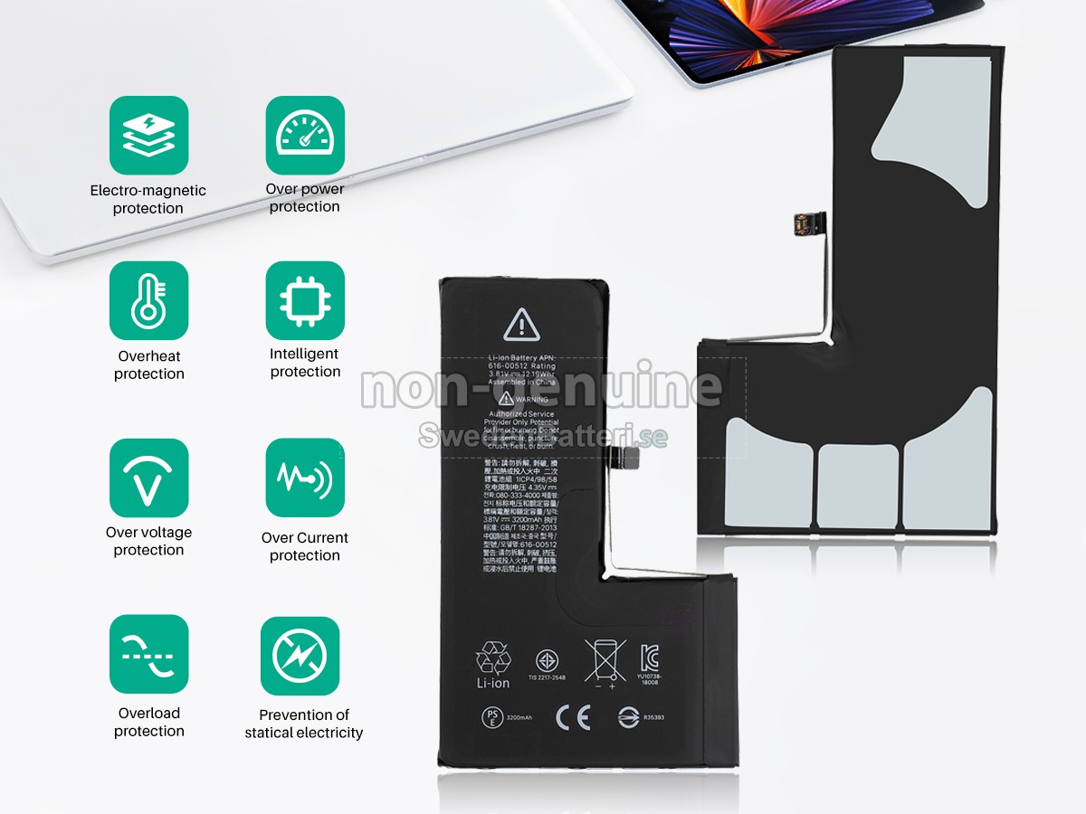 batteri till Apple MT9F2B/A