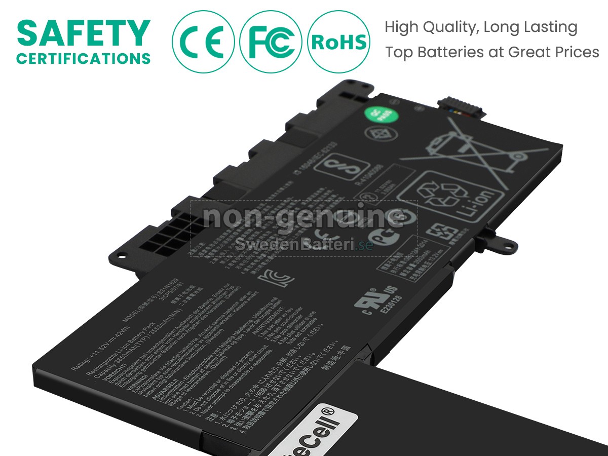 batteri till Asus VivoBook E12 E203NAH-FD075T