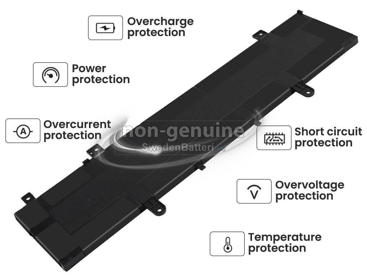batteri till Asus VivoBook X405UA