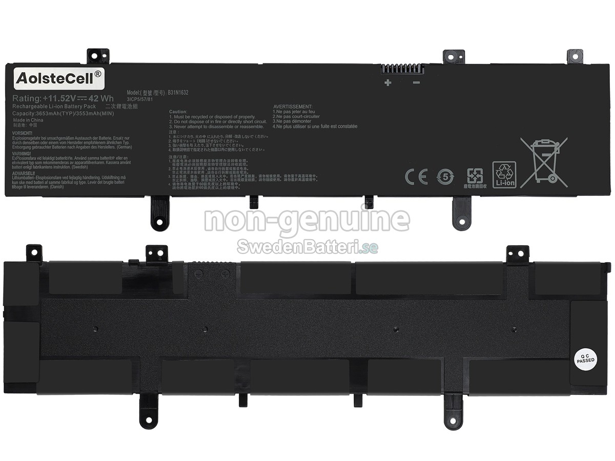 batteri till Asus VivoBook X405UA