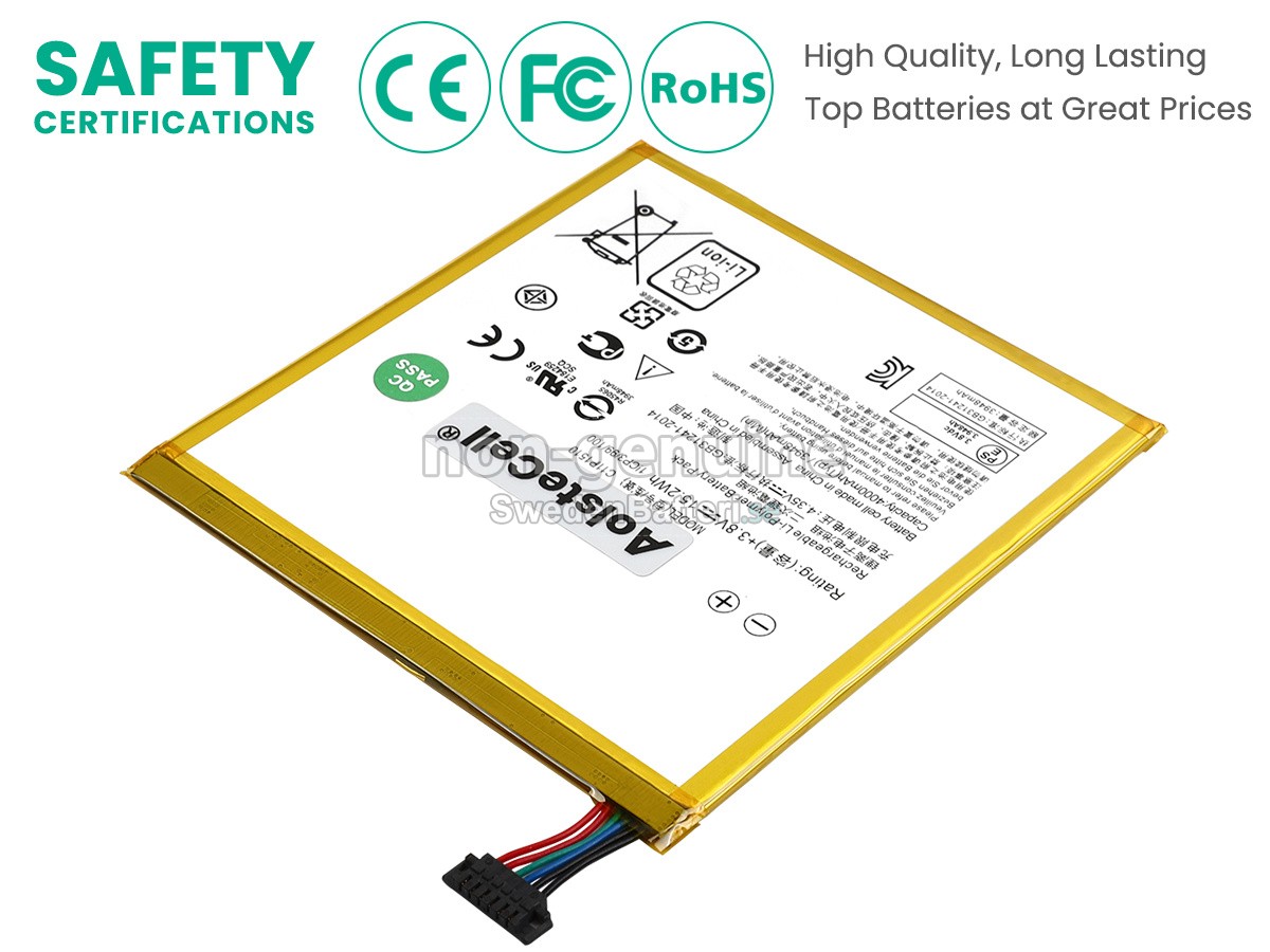 batteri till Asus ZENPad S 8.0 Z580C-1B005A