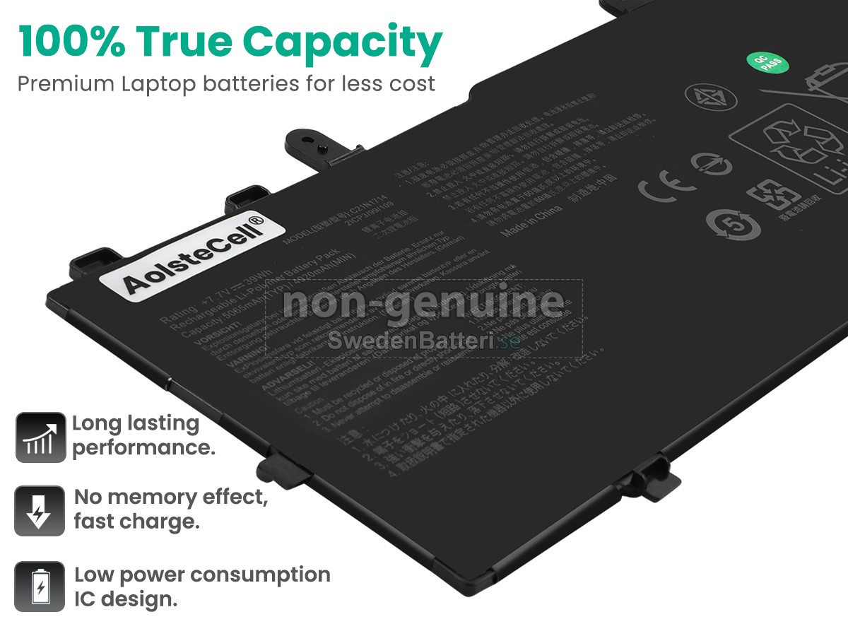 batteri till Asus VivoBook Flip TP401MA