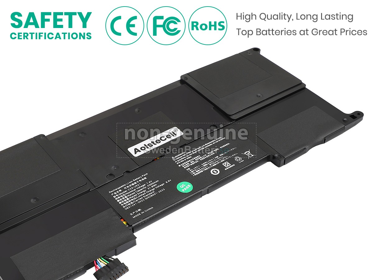 batteri till Asus ZenBook UX21E-KX004X
