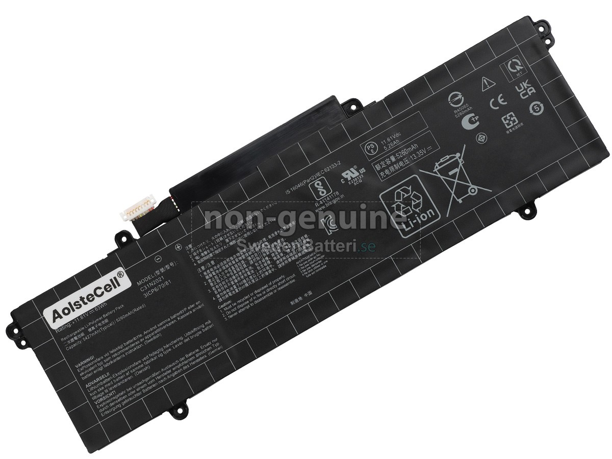batteri till Asus C31N2021