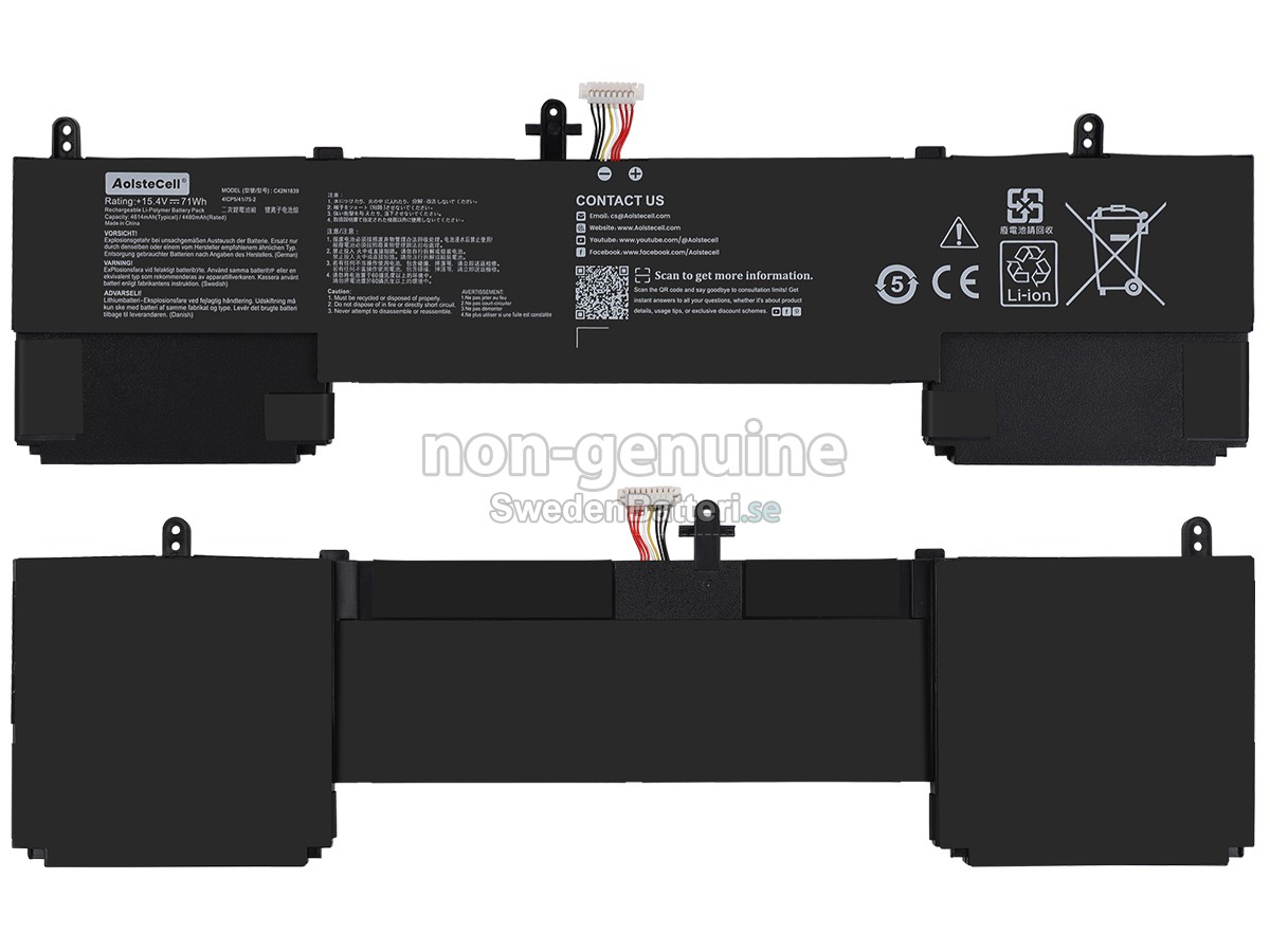 batteri till Asus 0B200-03470000