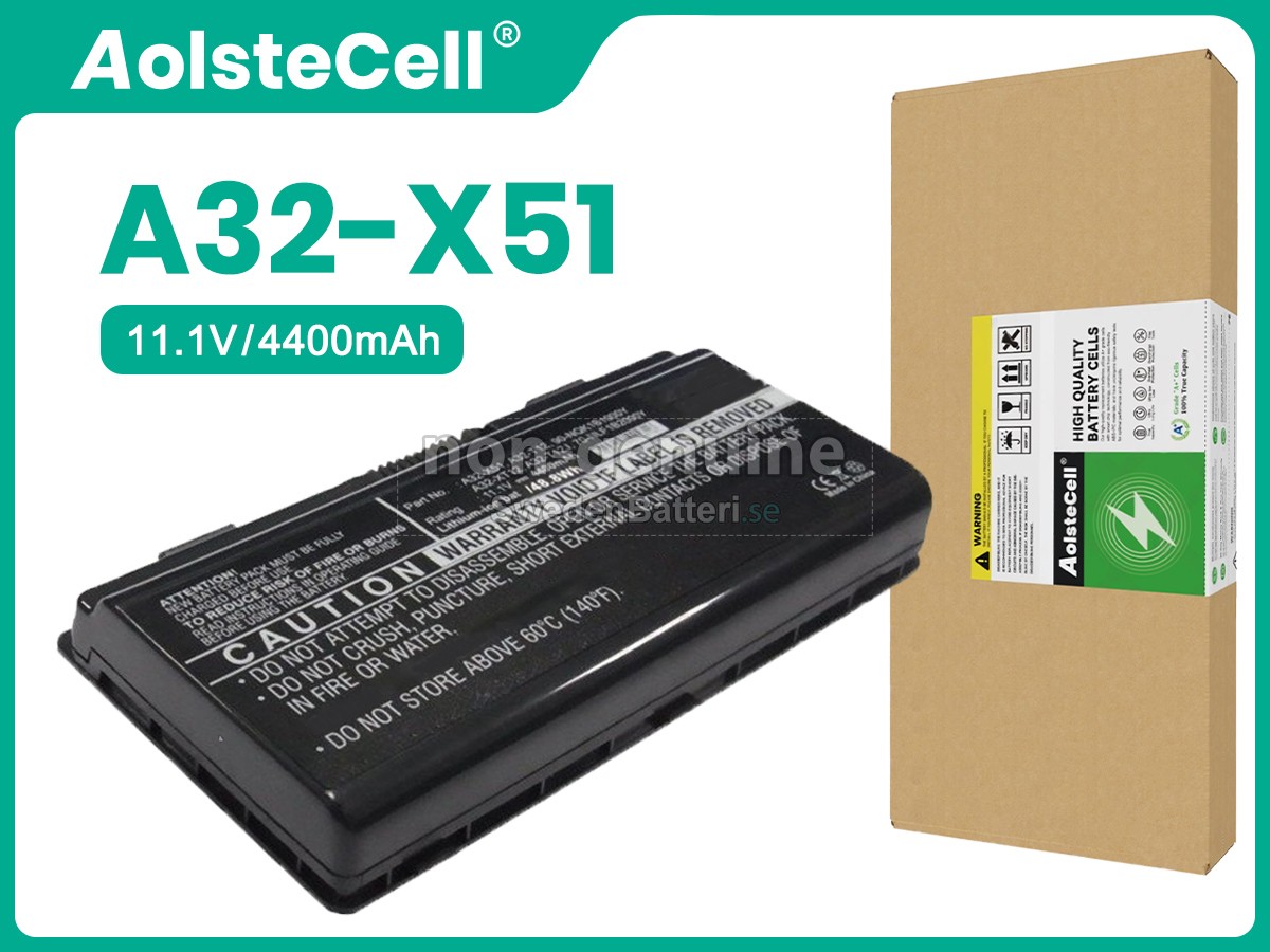 batteri till Asus A32-X51