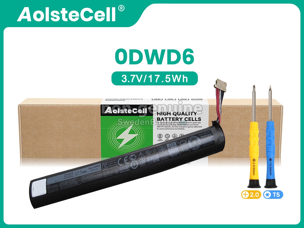 batteri till Dell 0DWD6