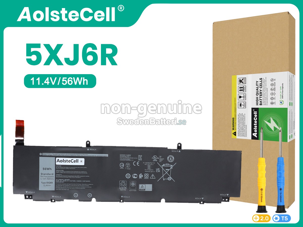 batteri till Dell 5XJ6R