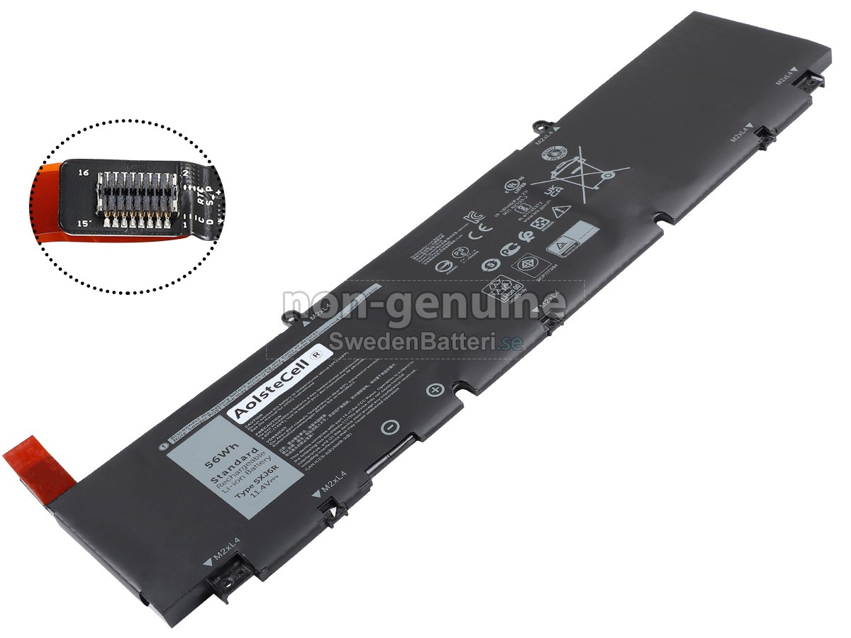 batteri till Dell 5XJ6R