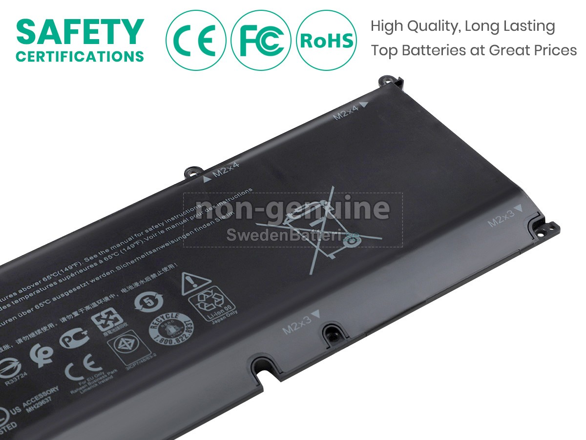 batteri till Dell P106F