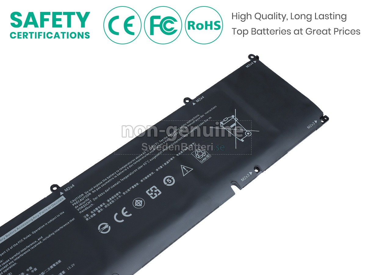batteri till Dell P106F