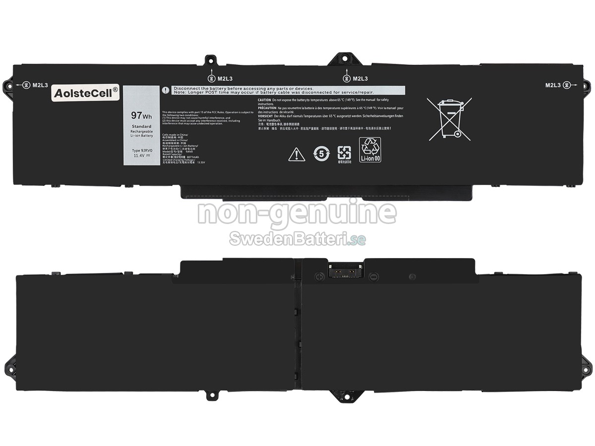 batteri till Dell Alienware M18 R1