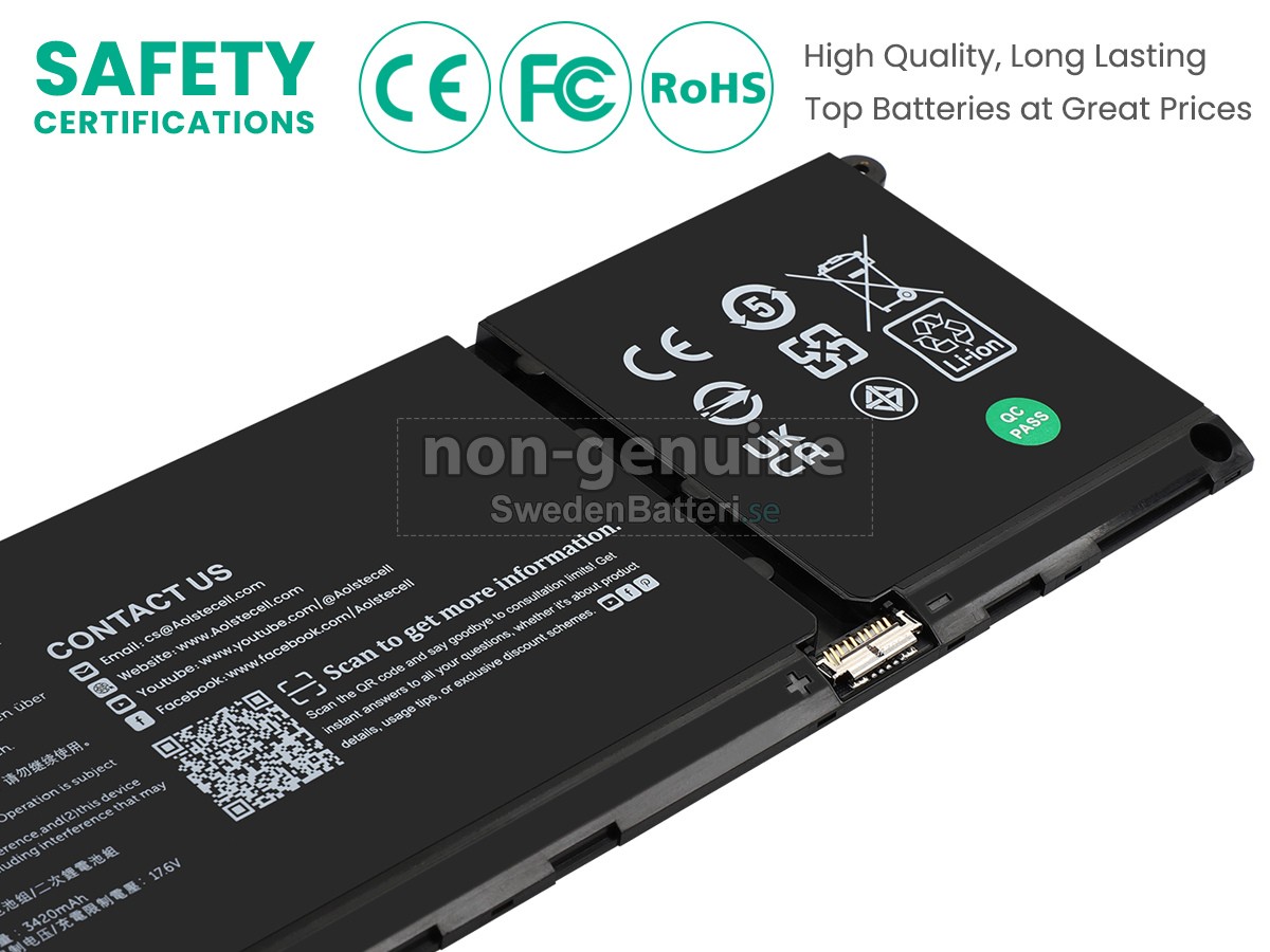 batteri till Dell Inspiron 13 5320