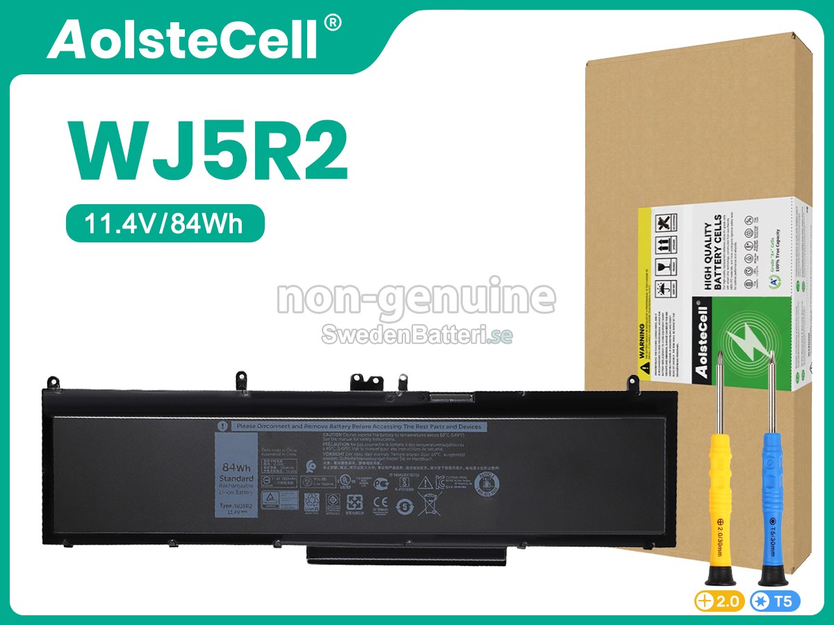 batteri till Dell WJ5R2