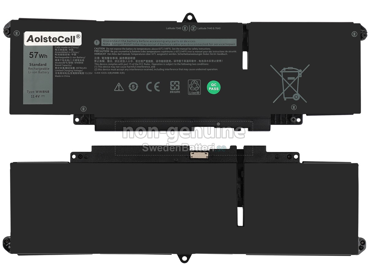 batteri till Dell Latitude 7440