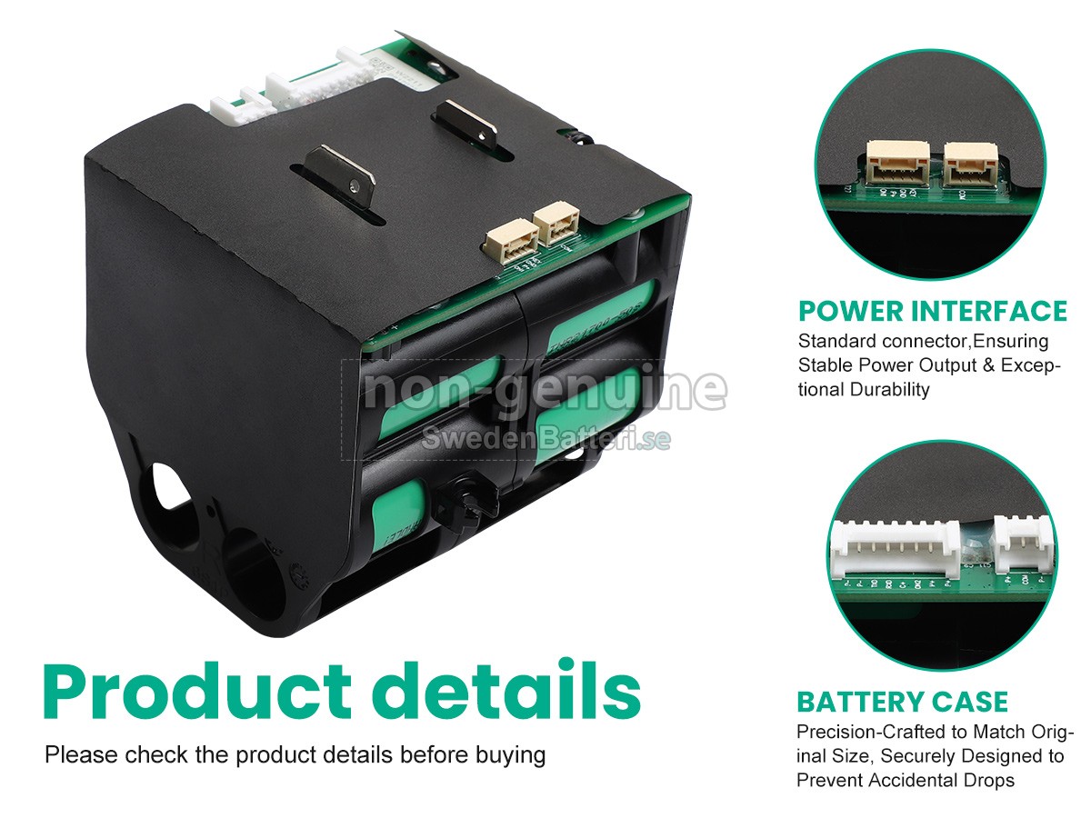 batteri till Dreame H12S MIX