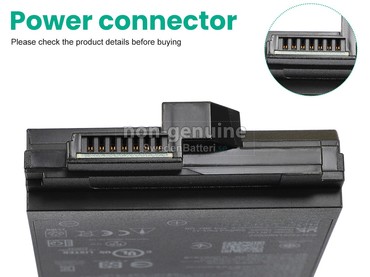 batteri till Getac S410