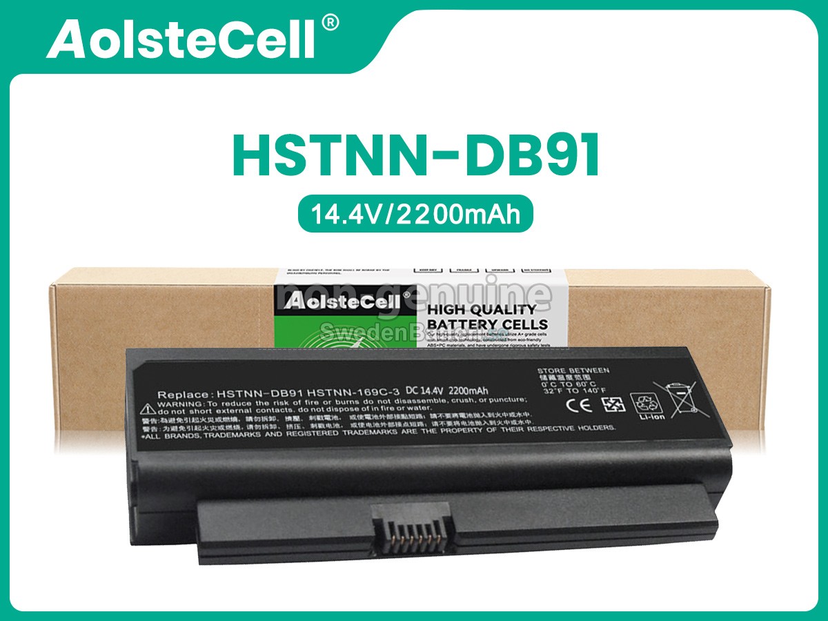 batteri till HP HSTNN-DB91