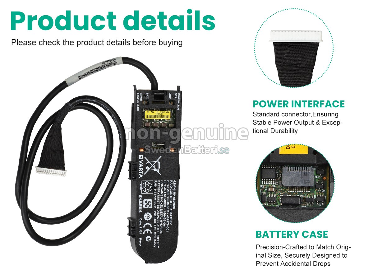 batteri till HP 462969-B21