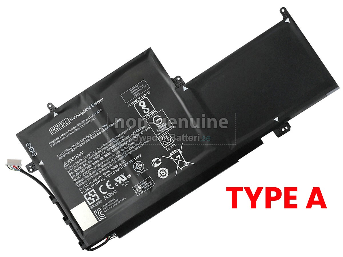 batteri till HP PG03XL