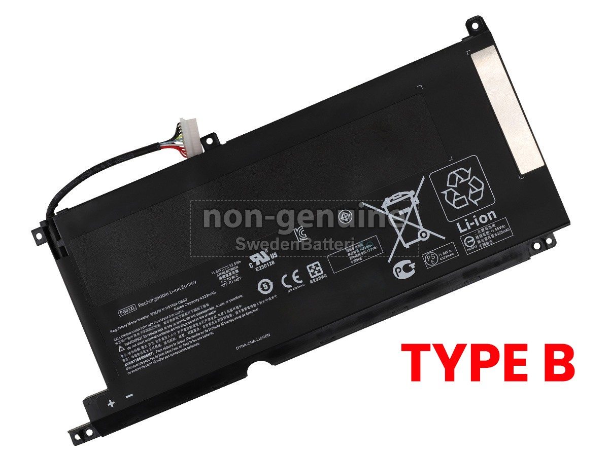 batteri till HP PG03XL