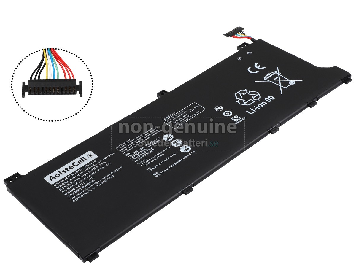 batteri till Huawei MATEBOOK D15 (2020)