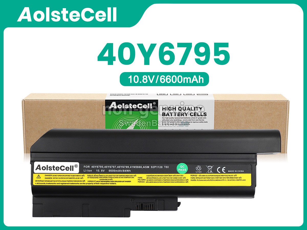 batteri till IBM ThinkPad T60P 6458