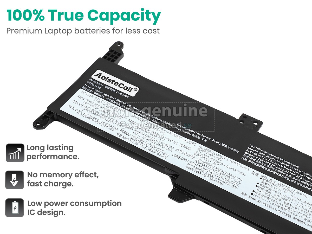 batteri till Lenovo IdeaPad 3-15ITL05-81X8002ASB