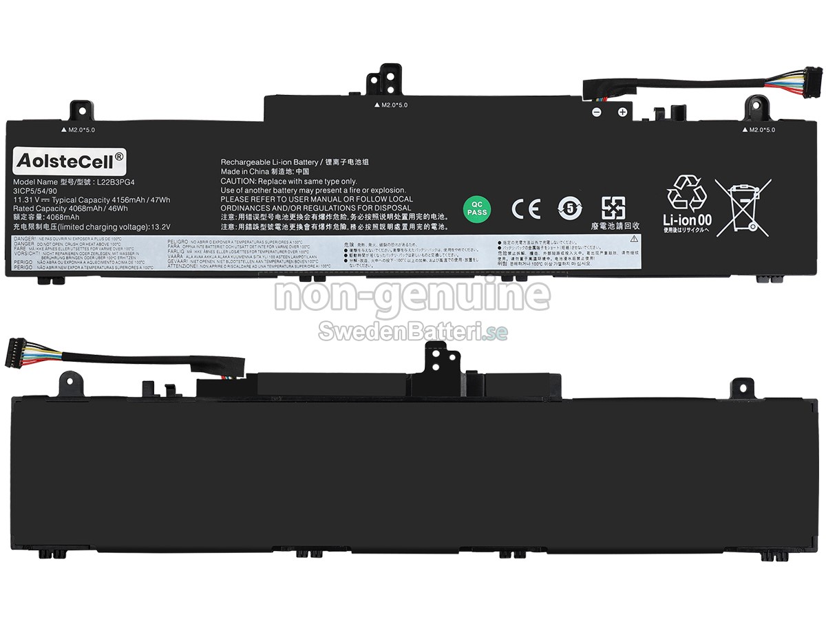 batteri till Lenovo L22B3PG4
