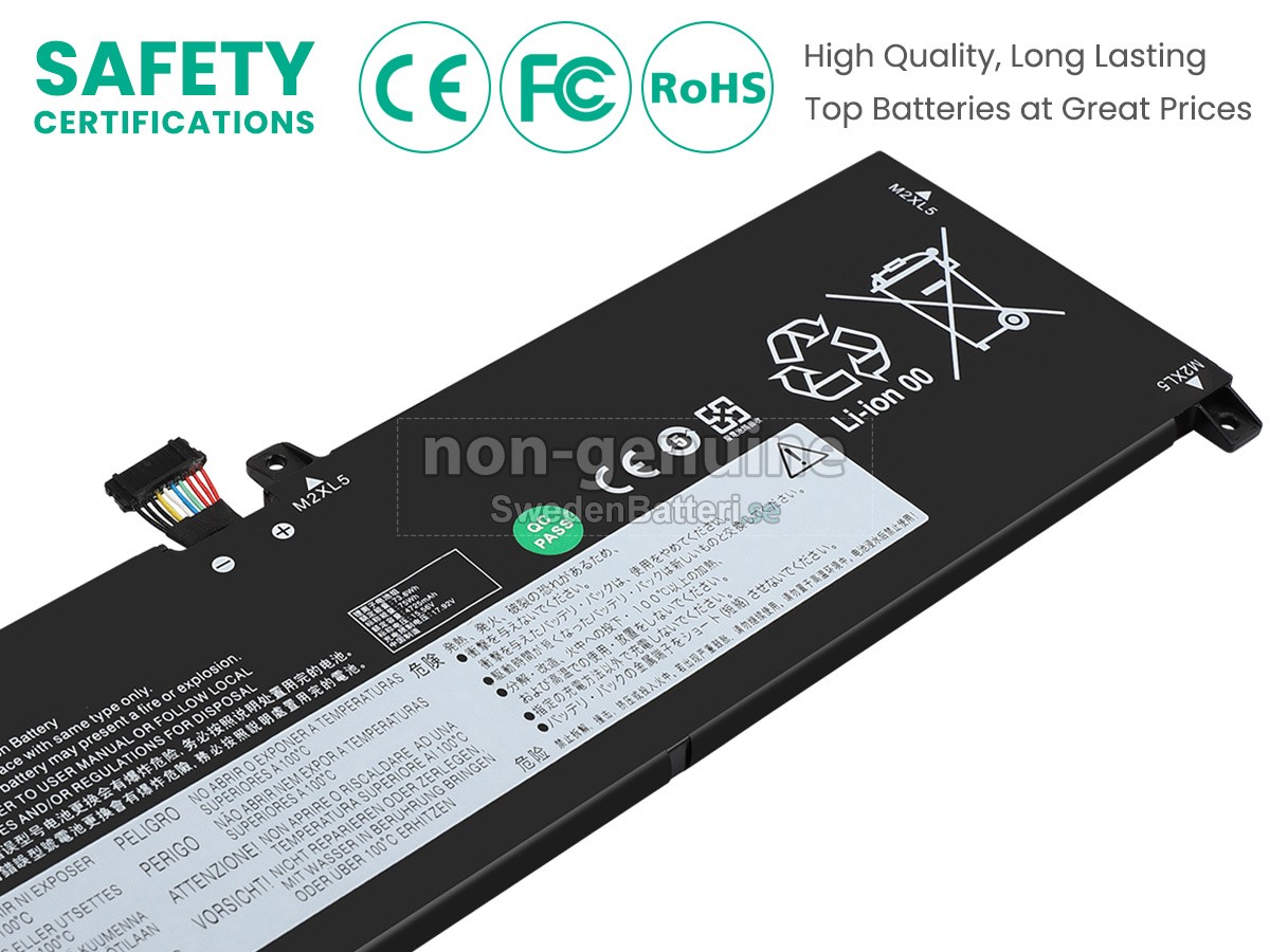 batteri till Lenovo IdeaPad PRO 5 16APH8-83AR001XMX