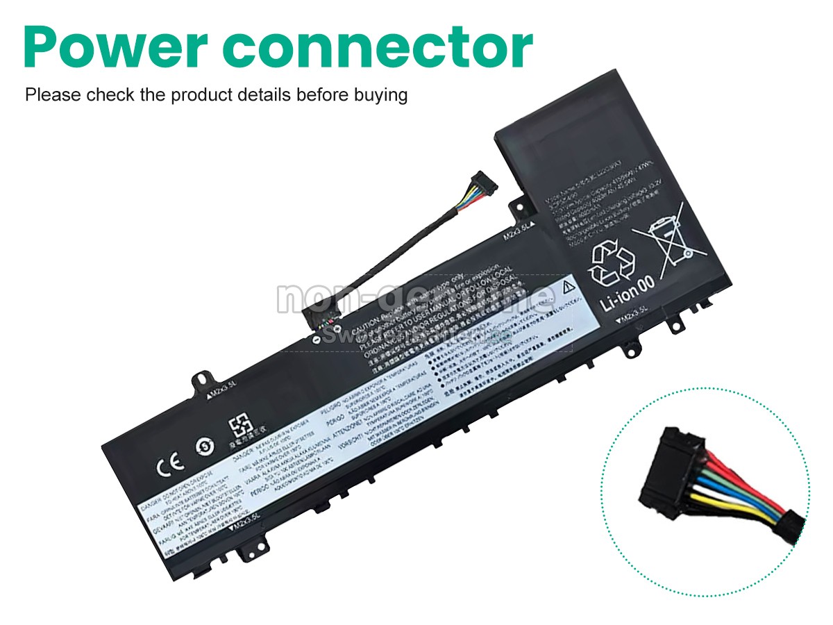 batteri till Lenovo IdeaPad SLIM 5 16ABR8-82XG005XMX
