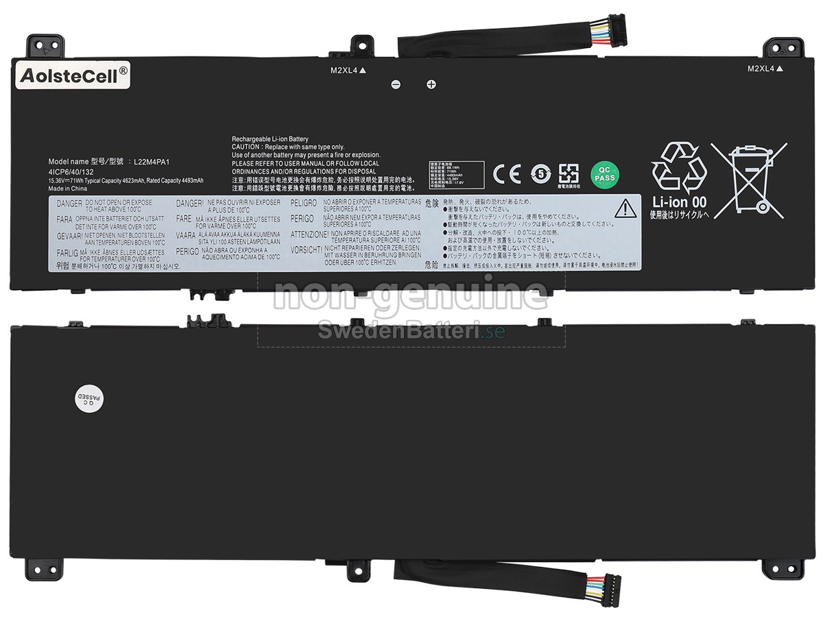 batteri till Lenovo YOGA 7 14IRL8-82YL0043RM