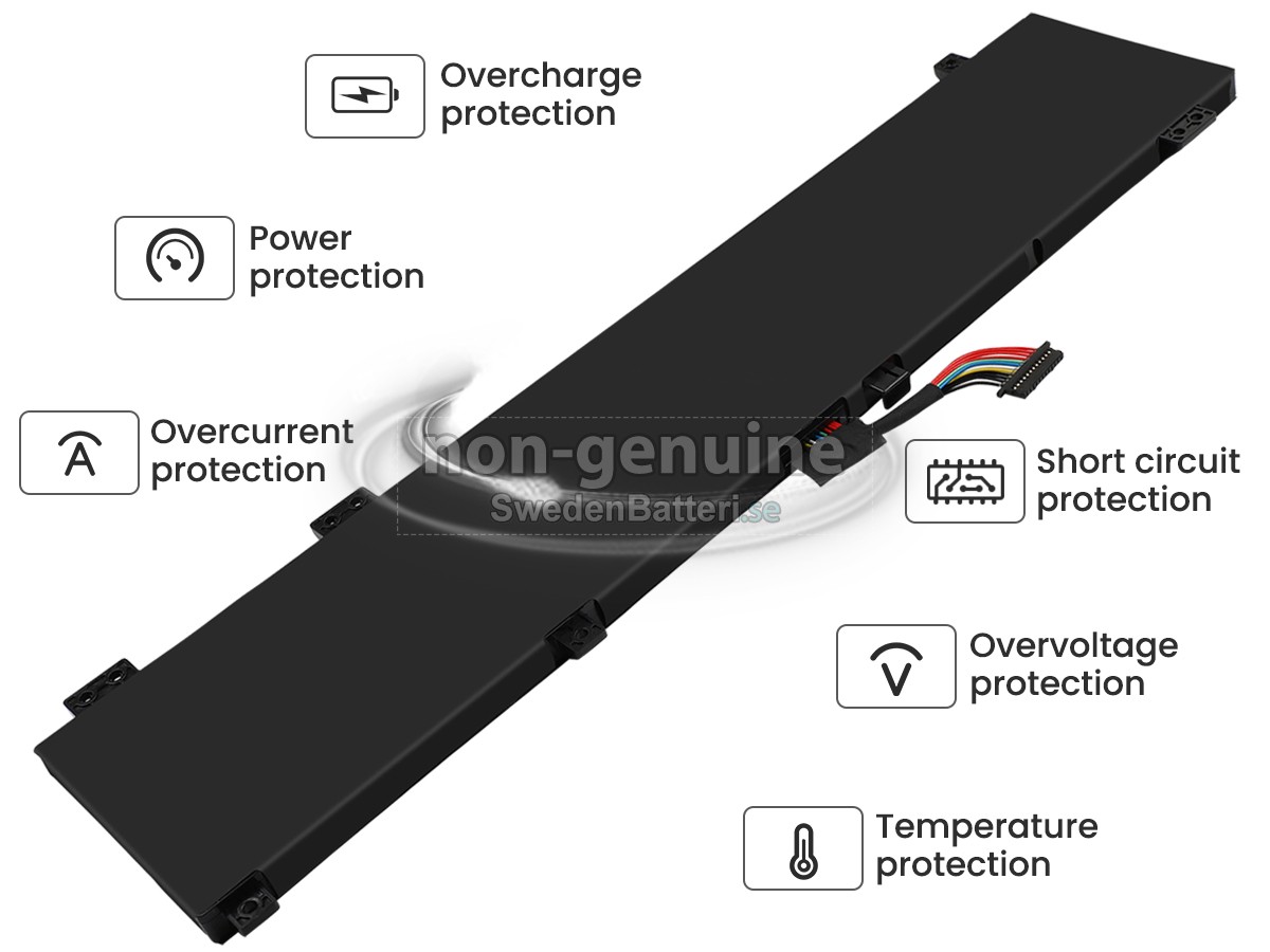 batteri till Lenovo LEGION SLIM 5 16APH8-82Y900B6RK