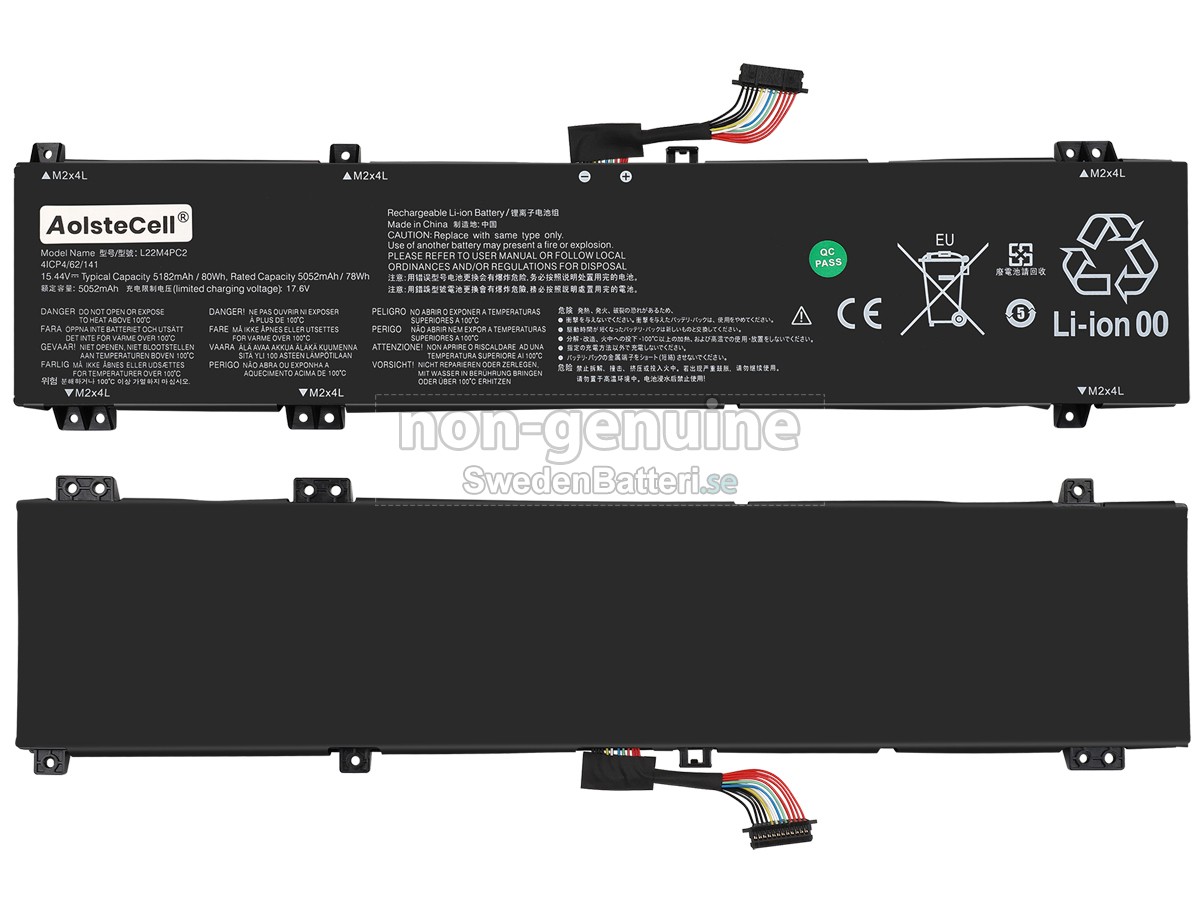 batteri till Lenovo LEGION SLIM 5 16APH8-82Y900B6RK