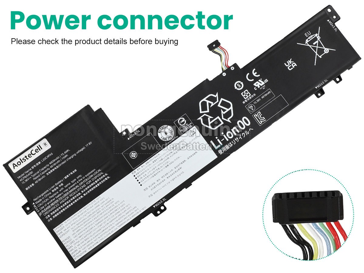 batteri till Lenovo SB11N45434