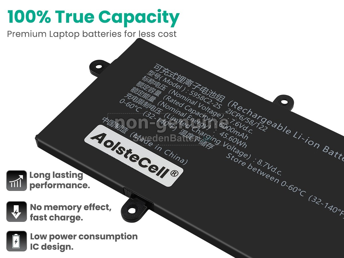 batteri till Mechrevo 5958C2-2S