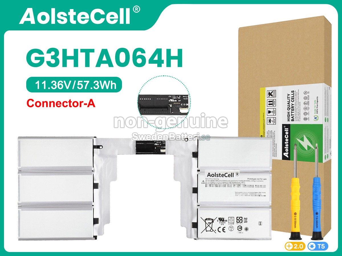 batteri till Microsoft Surface BOOK2 KEYBOARD