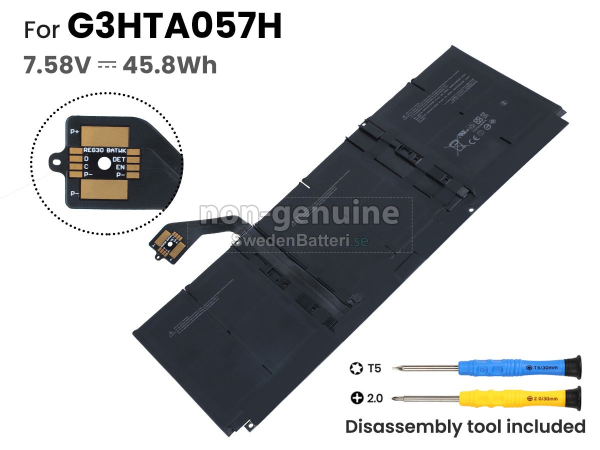 batteri till Microsoft Surface LAPTOP 4 1979