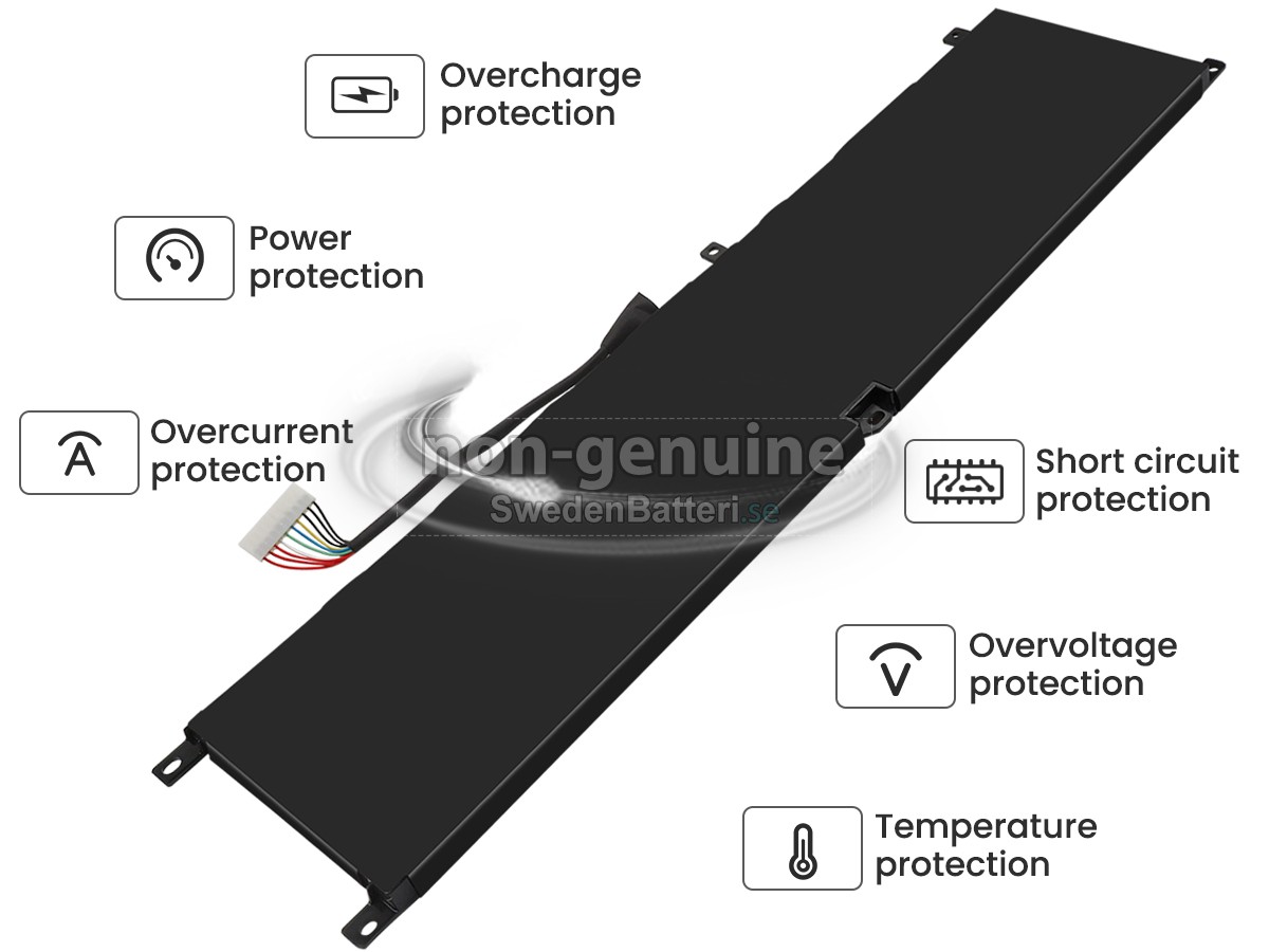 batteri till MSI STEALTH GS77 12UHS-045IT