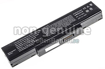 4400mAh MSI CR400X laptop batteri från Sverige