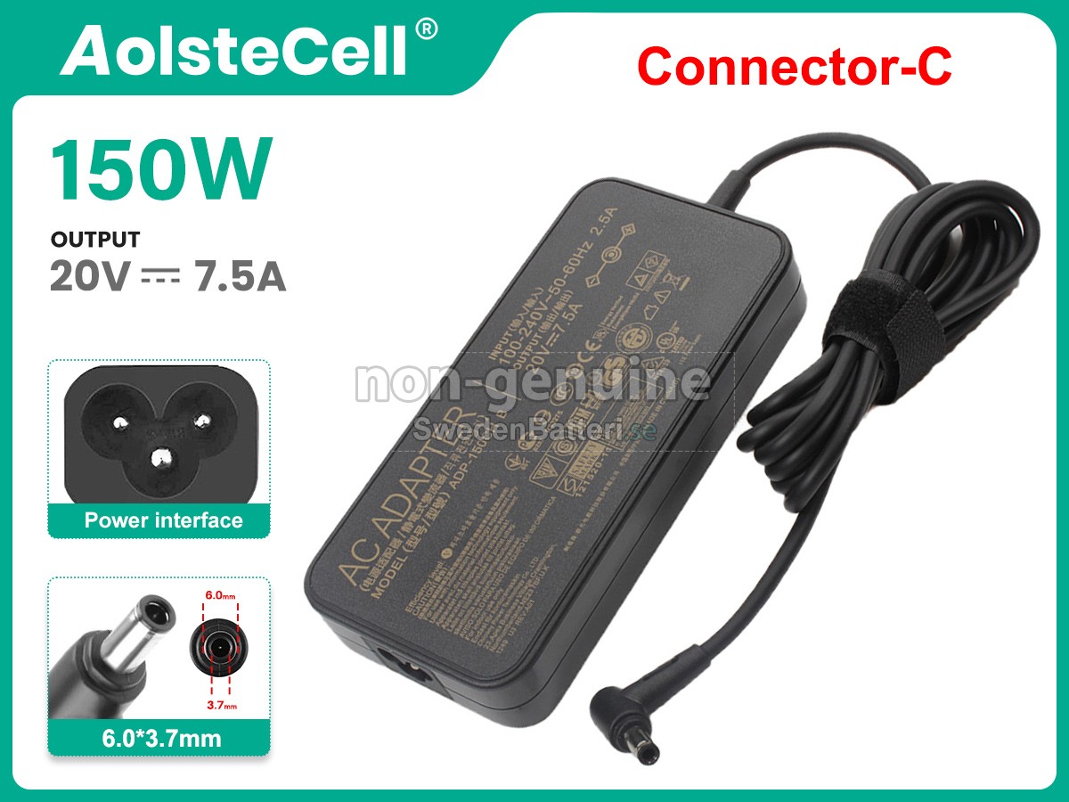 Asus A18-150P1A Laddare Nätadaper