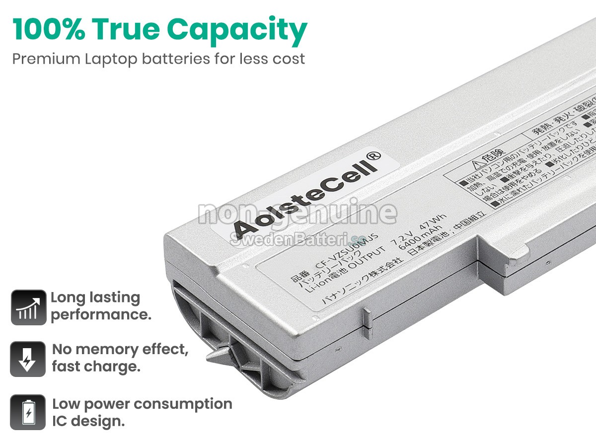 batteri till Panasonic CF-VZSU0SJS